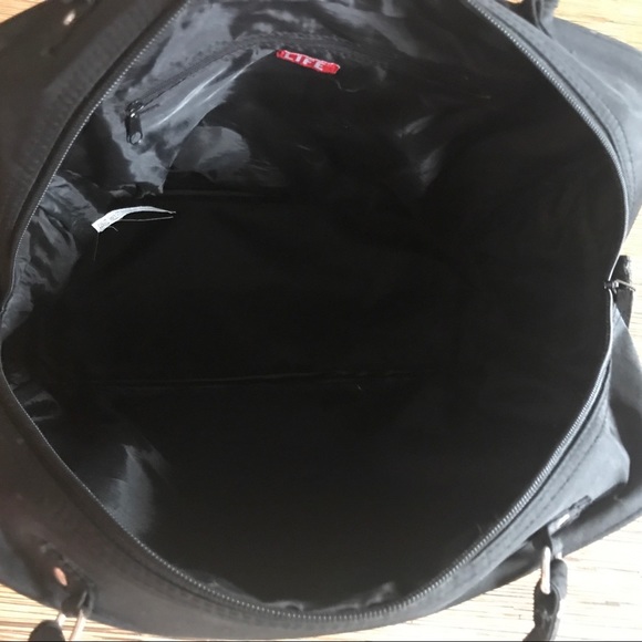 LIFE Colorful Jeweled Dog Patterned Black Bag - Picture 4 of 4